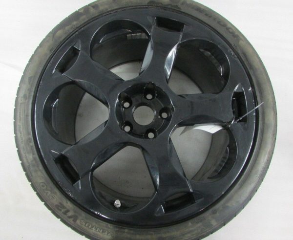 Lamborghini Gallardo, Rear Wheel/Rim, Cassiopea, Black, Used, P/N 400601017L