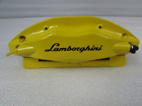 Lamborghini Gallardo, LH, Yellow Left Rear Caliper, Used, P/N 400615405AD