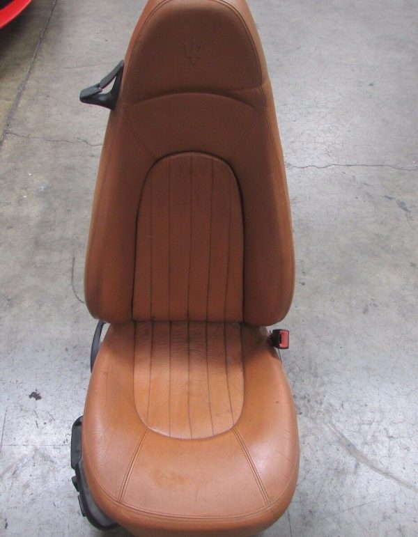 Maserati Spyder, RH, Right Front Seat, Cuoio, Used, Power