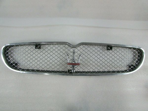 2004-06 Maserati M128 Coupe, Spyder, Front Chrome Grille, Used, P/N 68155600