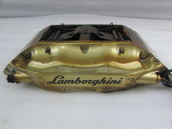 Lamborghini Gallardo, RH Rear Brake Caliper, Silver, Used, P/N 400615406L