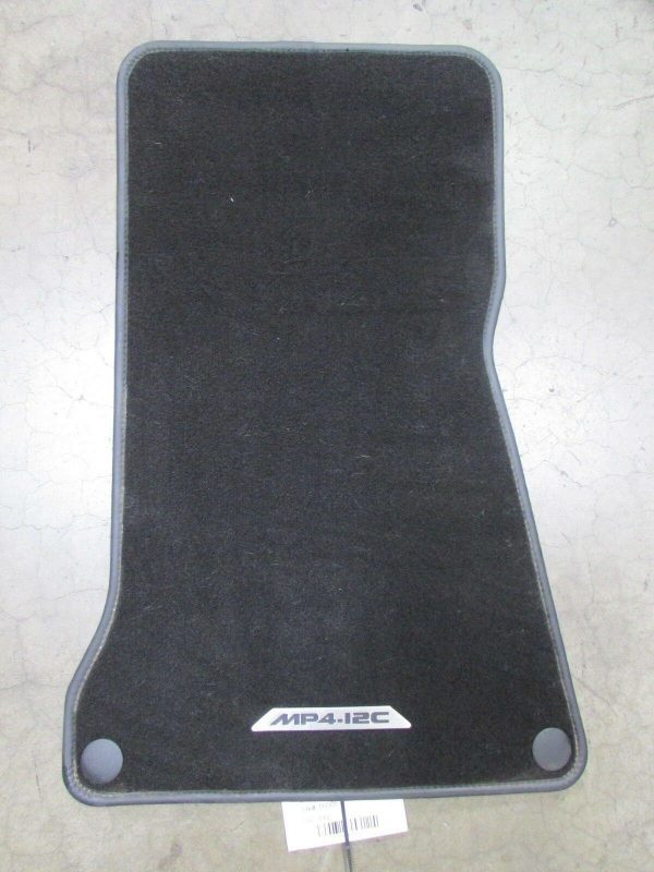 McLaren MP4-12C, RH, Right Floor Mat, Black, Used, P/N 1211Q0305CP