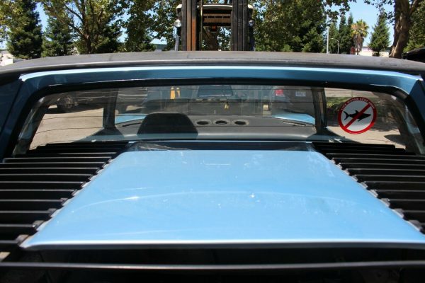 Ferrari 308 GTS, Rear Back Glass, Cabin Window, Used, P/N 60053501