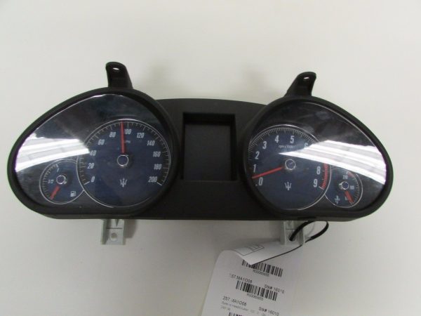 Maserati Granturismo Speedometer Head Cluster, Used P/N 249566, 243146