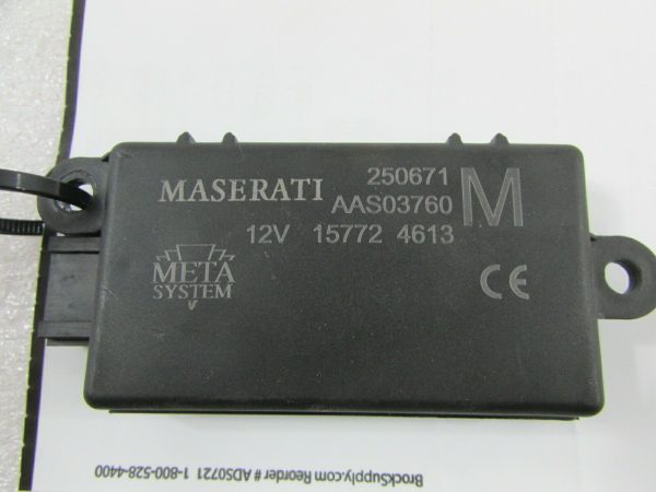 Maserati Granturismo, Volumetric Sensor, Used, P/N 250671