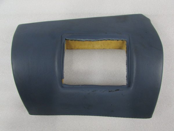 Ferrari 550 LH, Left Lower Cover Dash Panel, Blue Leather, Used, P/N 647591
