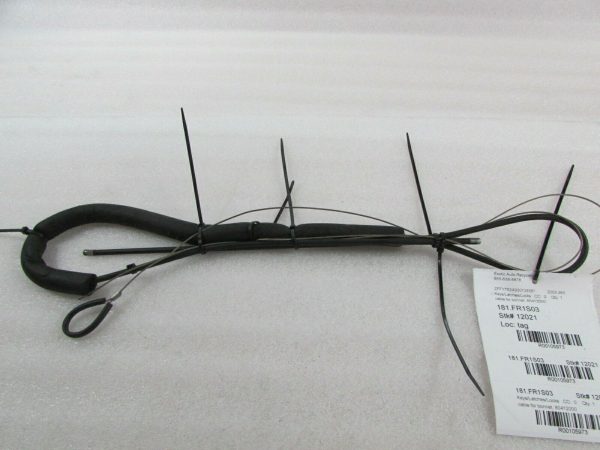 Ferrari 360, Decklid Emergency Release Cables and Handle, Used, P/N 80412000