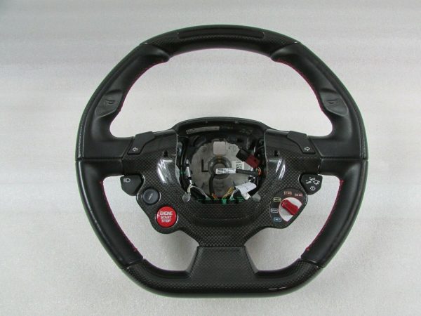 Ferrari 488, Carbon Fiber Steering Wheel, Black, Used, P/N 87711800