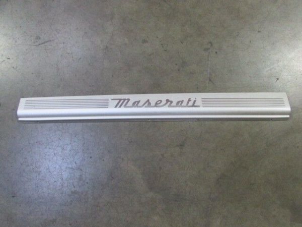 Maserati Coupe, Spyder, LH, Left Door Step Plate, Used, P/N 386100313