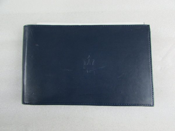 2005 Maserati Quattroporte, Owners Manuals w/ Leather Case, Used P/N 80030900