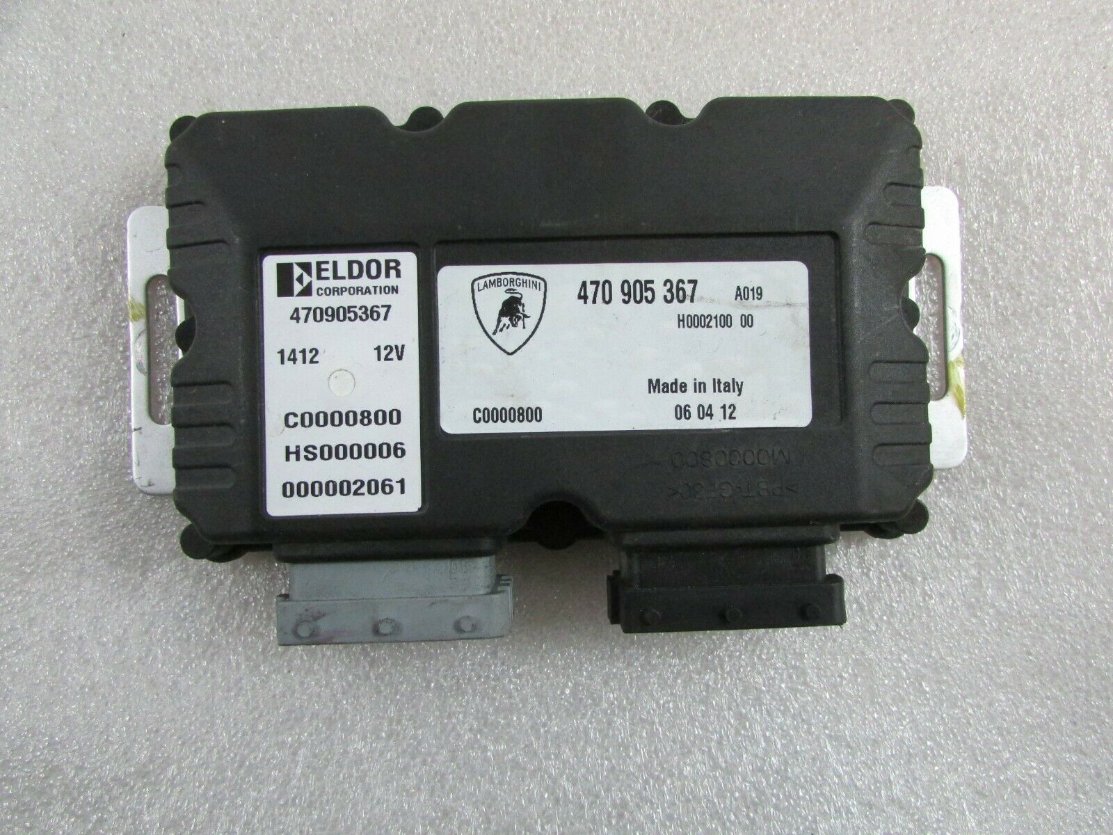 Lamborghini Aventador, ION Electronic Control Unit, ECU, Used, P/N 470905367