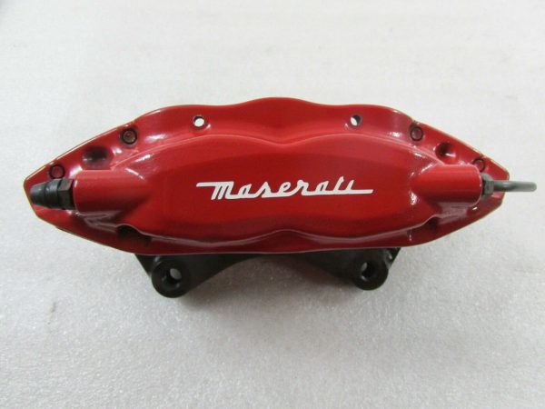 Maserati Ghibli, LH, Left Rear Brake Caliper, Red